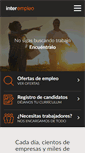 Mobile Screenshot of interempleo.es